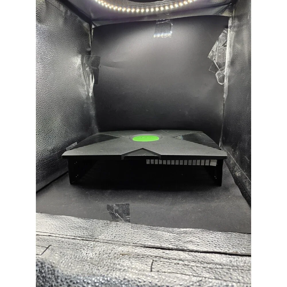 Original Microsoft Xbox Top Shell / Case Lid ONLY – Black – Replacement Part
